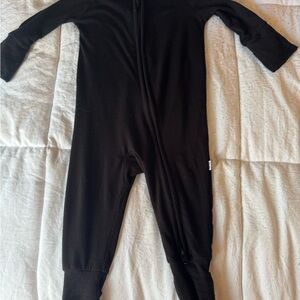 Little Sleepies Black Footies Pajamas